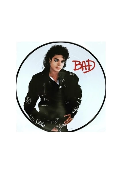 Michael Jackson - Bad ''picture Disc'' (Plak)