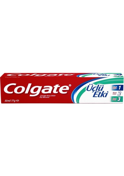 3'lü Etki 50ml Nane Ferah - 12'li Paket