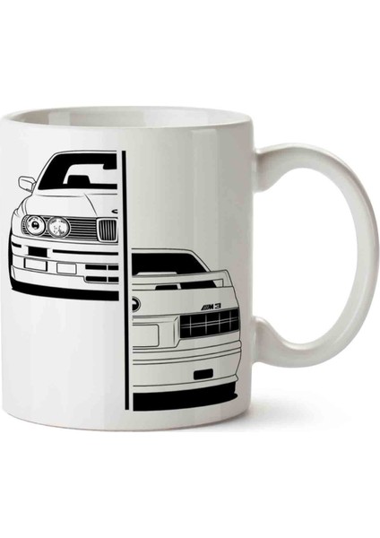 Bmw E30 Baskılı Kupa Bardak