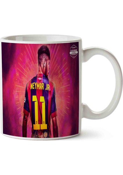 Barcelona Neymar Baskılı Kupa Bardak