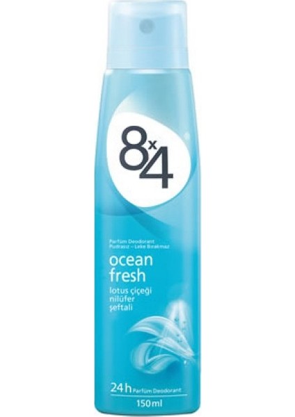 Deo.for Women Ocean Fresh 150ml. (Adet)