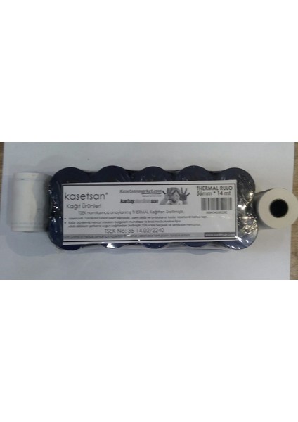 Yeni Nesil Yazarkasa Pos Termal Rulosu 56 mm x 14 mt