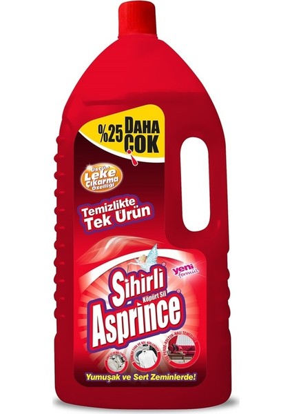 Köpük Asprince Sprey Leke ve Genel Temizleyici 1800 ml Sihirli Sıvı