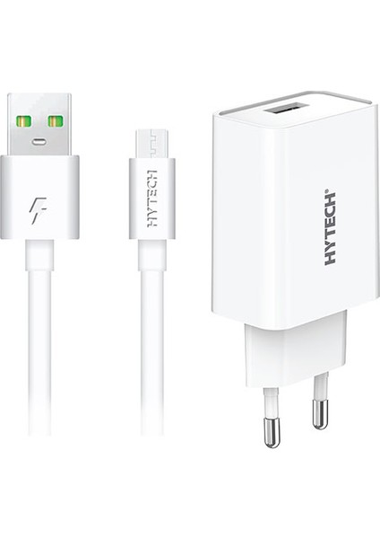 HY-XE21 5V 2.1A Micro USB Kablolu Ev Şarj Adaptörü