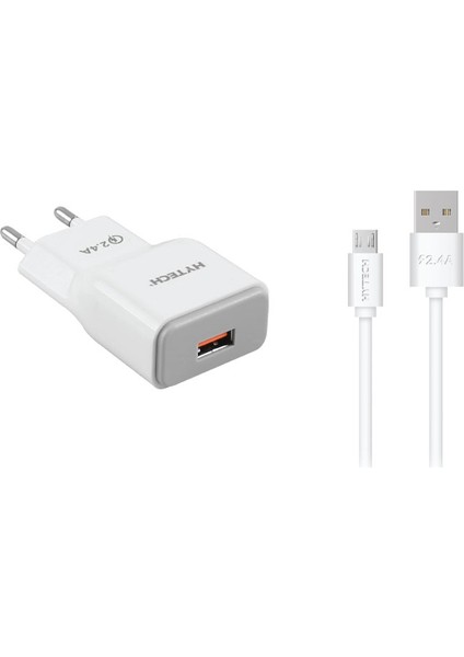 HY-XQ30 Micro USB QC 2.0 Quick Charge 2.1A 5V/9V/12V Kablo + Ev Şarj Adaptör