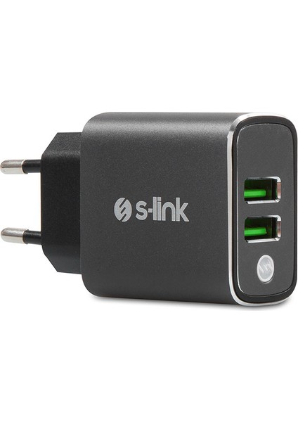 SW-EHT36M 2 x USB 3.1A Metal Ev Sarj Cihazı ve Type-C Data + Sarj Kablosu fiyatları