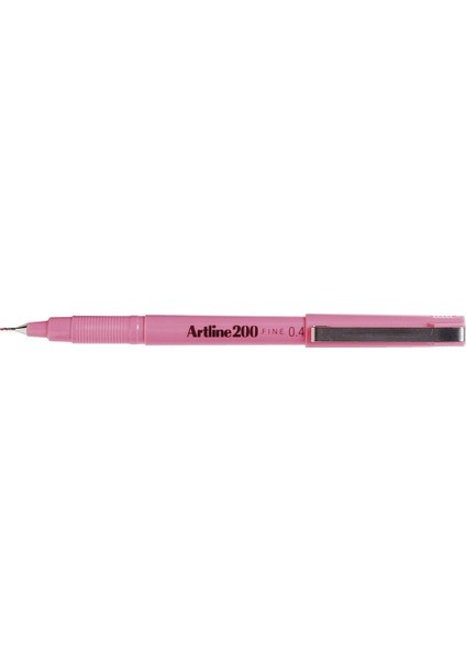 200 Fineliner İnce Uçlu Yazı ve Çizim Kalemi 0.4 mm Pembe