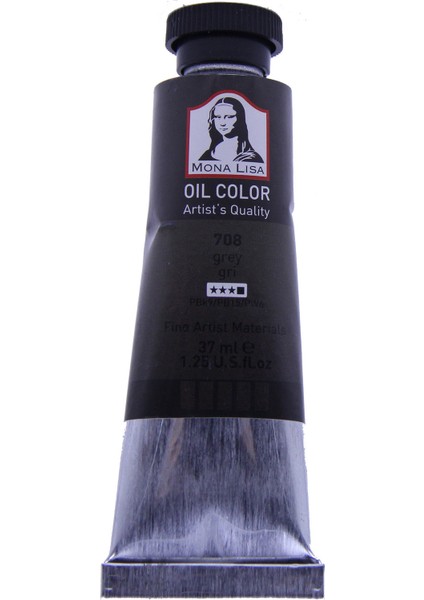 708 Yağlı Boya 37 ml Gri