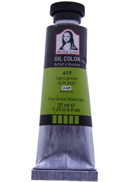 617 Yağlı Boya 37 ml Açık Yeşil