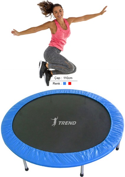 Deluxe Trambolin 110 cm Çap 45 Inç Mavi fırsatları