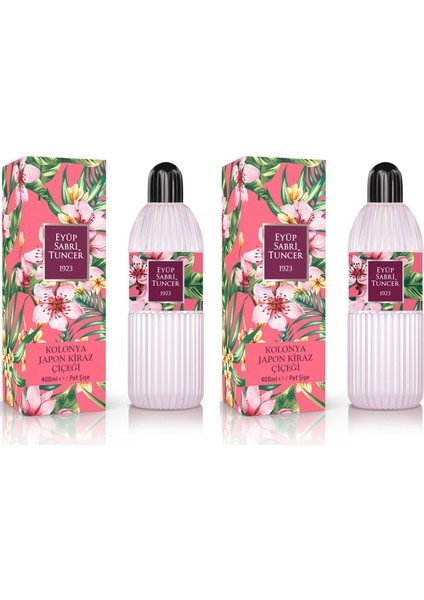 Japon Kiraz Çiçeği Kolonyası 400 ml - Pet Şişe 2 Adet