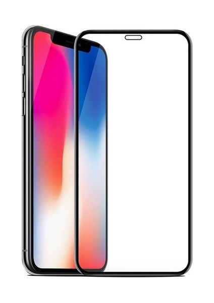 Apple iPhone 11 Pro Max (6.5'') Tam Kaplayan 9H Fiber Nano Ekran Koruyucu Siyah