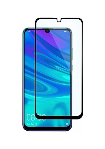 Huawei Y7 2019 Tam Kaplayan 9H Fiber Nano Ekran Koruyucu Siyah