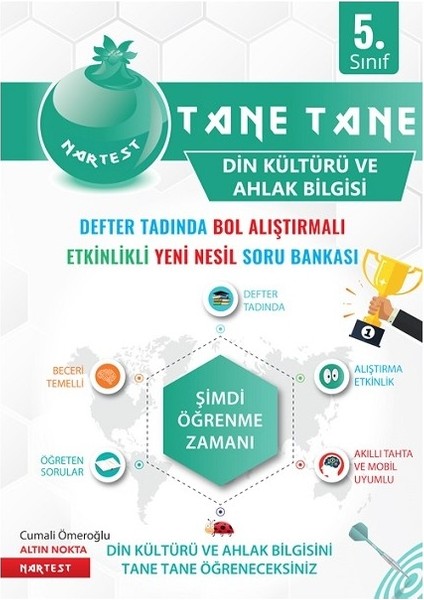 5. Sınıf Yeşil Defter Tadında Tane Tane Din Kültürü Ve Ahlak Bilgisi