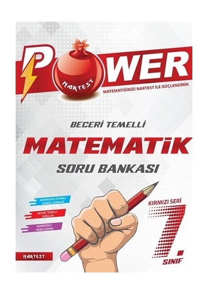 7. Sınıf Kırmızı Power Matematik Soru Bankası