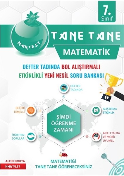 7. Sınıf Yeşil Defter Tadında Tane Tane Matematik