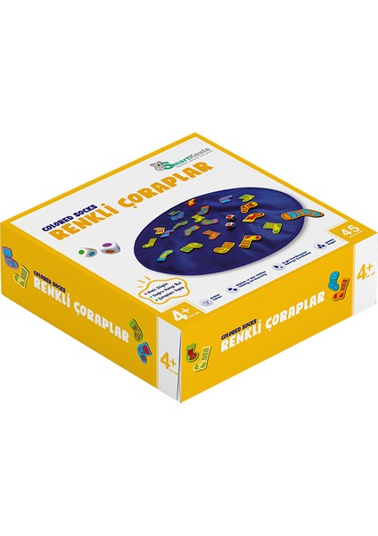 Renkli Çoraplar Eğitici Kutu Oyunu