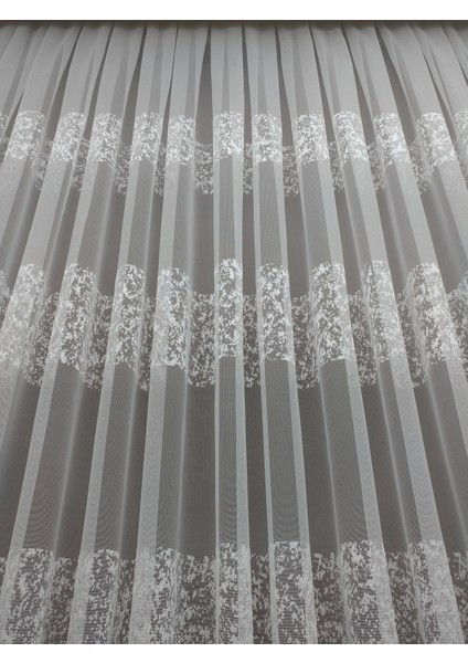 Spor Desen Fransız Dantel Tül Perde & Kruvaze Perde 100 x 260 Seyrek Pile 1/2 fiyatları