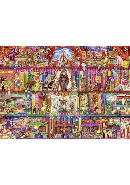 1000 Parçalı Puzzle Circus Aimee STEWART-152544