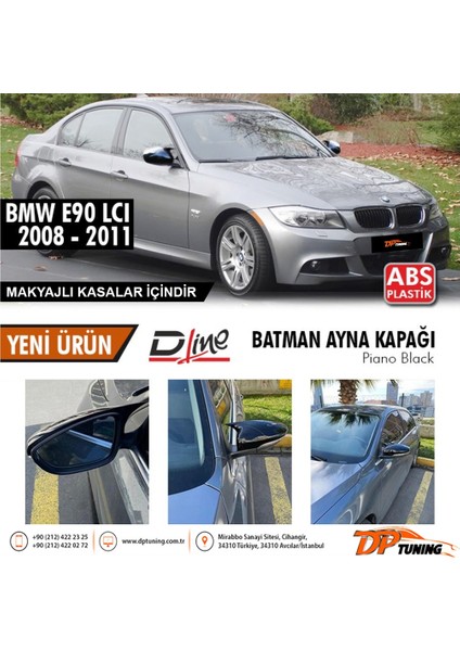 Bmw E90 Yarasa Ayna Kapağı (Sadece Makyajlı Kasalara Uyumlu)