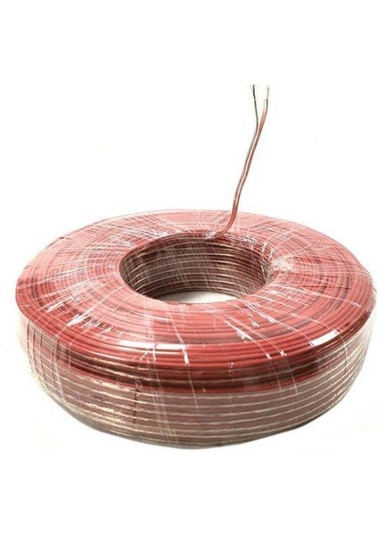 2X0.35MM Hoparlör-Devre Montaj Kablosu - 100M