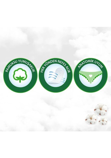 Günlük Ped Pure & Soft Cilt Dostu 16'lı x 12 Adet