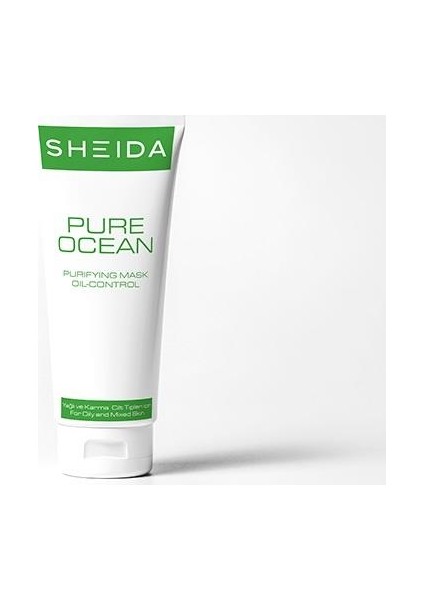 Sheıda Pure Ocean Arıtım Maskesi 75ml Karma ve Yağlı Ciltler