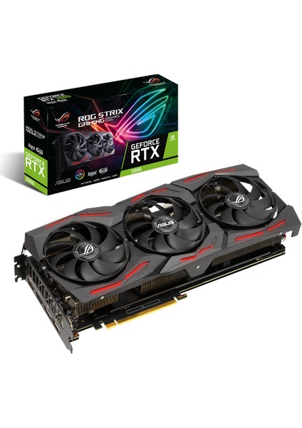 GeForce RTX 2060 6GB 192Bit GDDR6 DX(12) PCI-Express 3.0 Ekran Kartı (ROG-STRIX-RTX2060-A6G-EVO-GAMING)