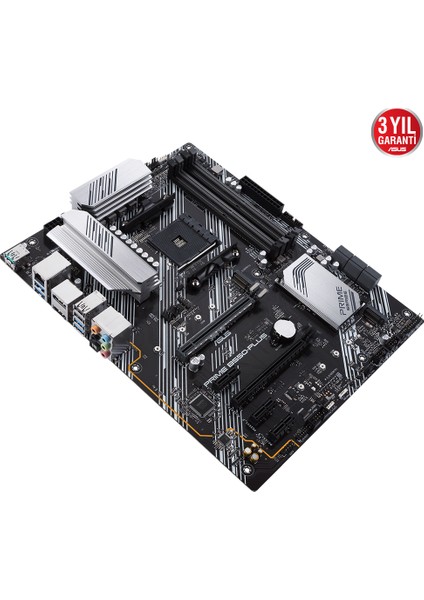 Prıme B550-Plus Amd B550 Am4 DDR4 4400 Dp Hdmı Çift M2 Usb3.2 Argb Atx (Prıme B550-Plus) Anakart