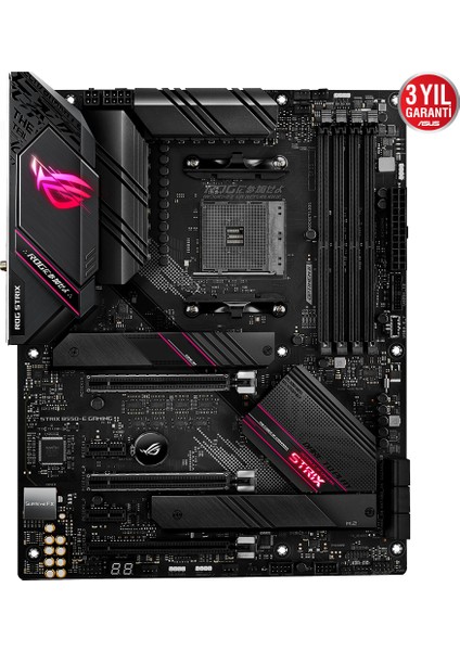 ROG Strix B550-E Gaming Amd B550 DDR4 5100 MHz (OC) Am4 AX Wifi + Bt Atx Anakart