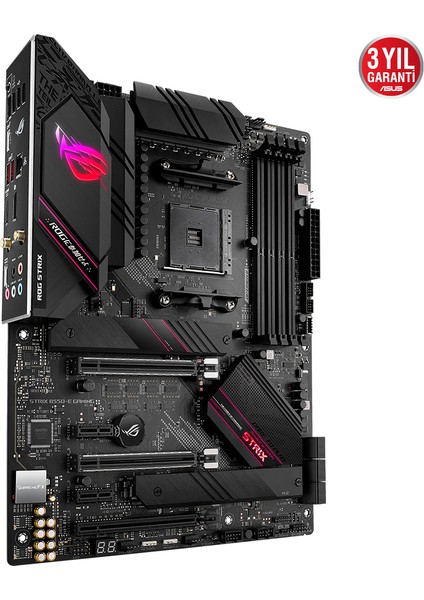 ROG Strix B550-E Gaming Amd B550 DDR4 5100 MHz (OC) Am4 AX Wifi + Bt Atx Anakart