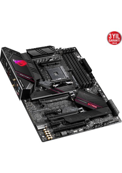 ROG Strix B550-E Gaming Amd B550 DDR4 5100 MHz (OC) Am4 AX Wifi + Bt Atx Anakart