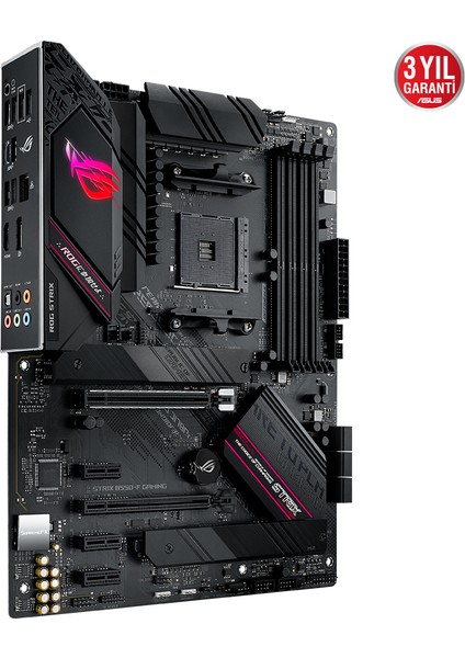 Rog Strıx B550-F Gamıng Amd B550 Am4 DDR4 4400 Dp Hdmı Çift M2 Usb3.2 Argb 2.5Gbit Lan Atx (Rog Strıx B550-F Gamıng) Anakart