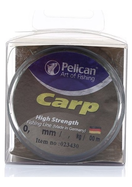 Pelıcan Sazan Misinası 0,60 mm 350 mt Carp