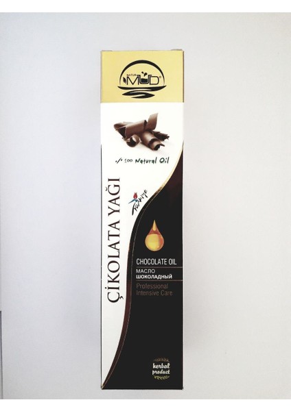 Çikolata Bakım Yağı Naturmud 100 ml Sprey Başlıklı