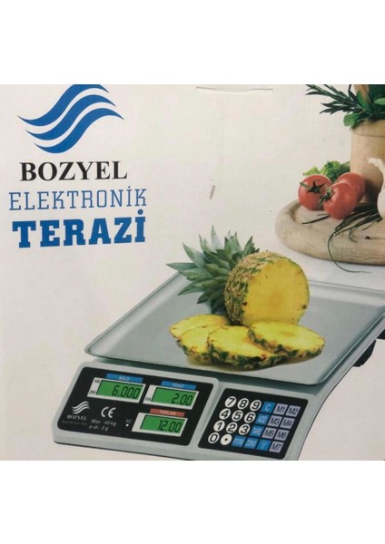 Elektronik Dijital Bakkal Market Manav Terazisi 40 kg