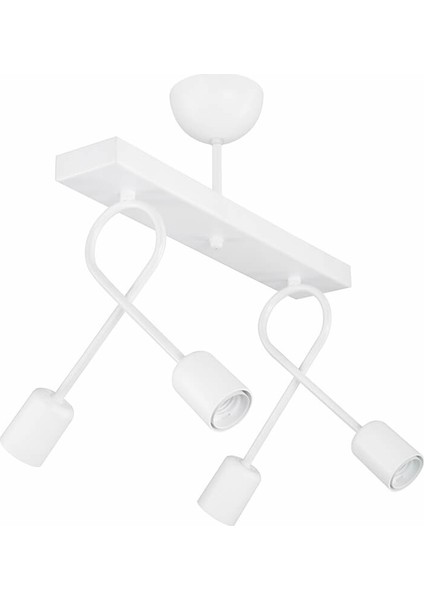 Burgaz Avize 4'lü Beyaz