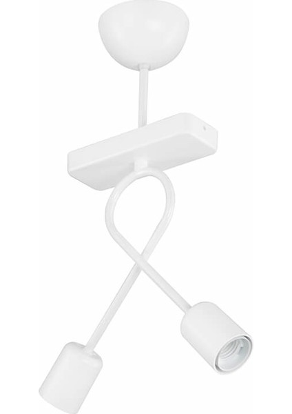 Burgaz Avize 2'li Beyaz