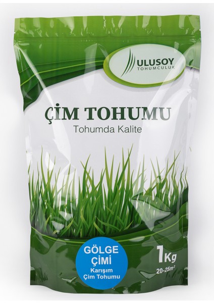 Ulusoy Tohumculuk Shadow Grass Çim Tohumu Karışımı 1 kg