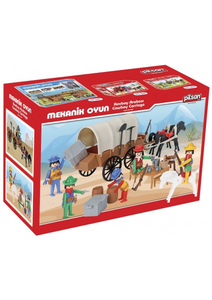 Kovboy Arabası Mini Mekanik Serisi:3
