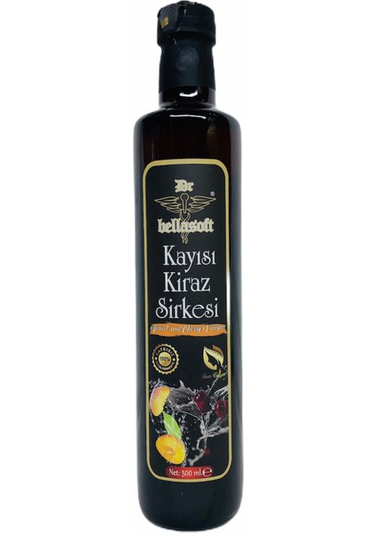 Kayısı Kiraz Sirkesi 500 ml