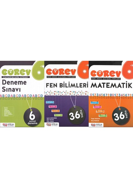 Nitelik Yayınları 6 Görev Set