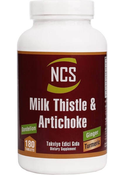 Coenzyme Q - 10 200 mg 180 Tablet Milk Thistle Artichoke 180 Tablet