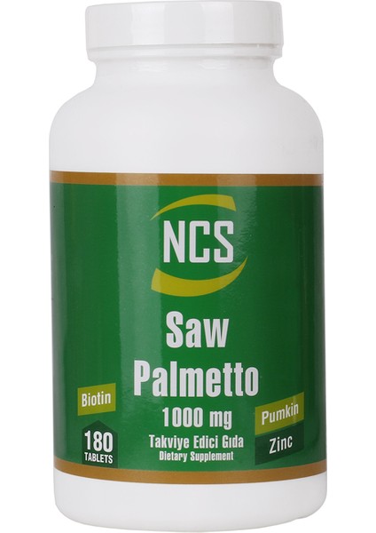 Saw Palmetto 1000 mg 180 Tablet Coenzyme Q - 10 200 mg 180 Tablet fiyatları
