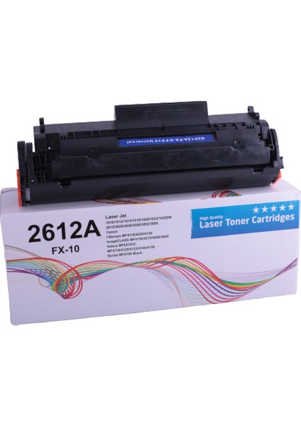 Canon Mf 4100 Serisi & Hp 2612A Kartus Muadil Toner 2000 Sayfa Siyah