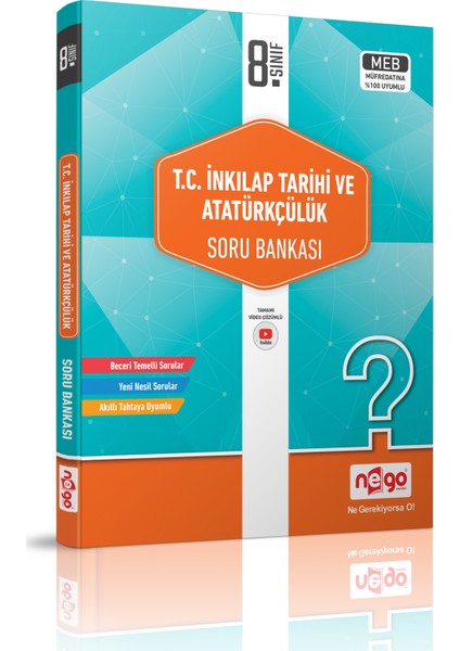 8.sınıf Inkılap Tarihi ve Atatürkçülük Soru Bankası