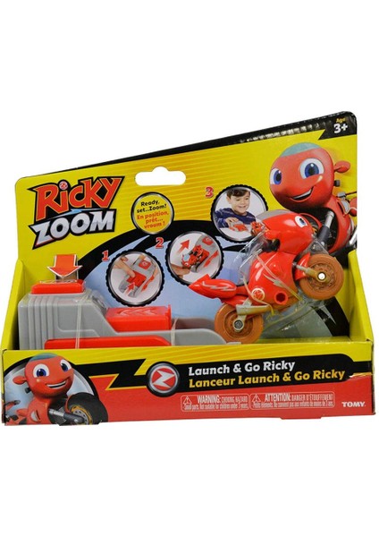 Ricky Zoom Bas Fırlat Set-Go Ricky TRZ20039