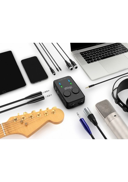 Irig Pro Duo I/o 2-Giriş/2-Çkış Mobil Ses Kartı (Iphone/ipad/mac/pc)