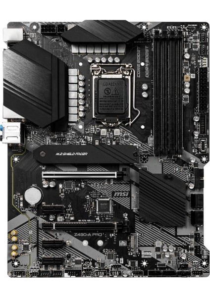 Z490-A Pro Soket 1200 DDR4 4800 (OC) PCI-E Gen 4 ,M.2 USB3.2 1x 2.5G LAN ATX Anakart