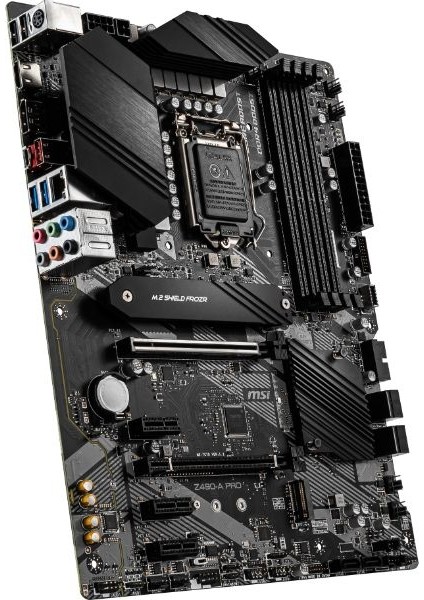 Z490-A Pro Soket 1200 DDR4 4800 (OC) PCI-E Gen 4 ,M.2 USB3.2 1x 2.5G LAN ATX Anakart